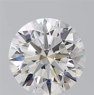 5.06ct G VS2 Rare Carat Ideal Cut Round Diamond