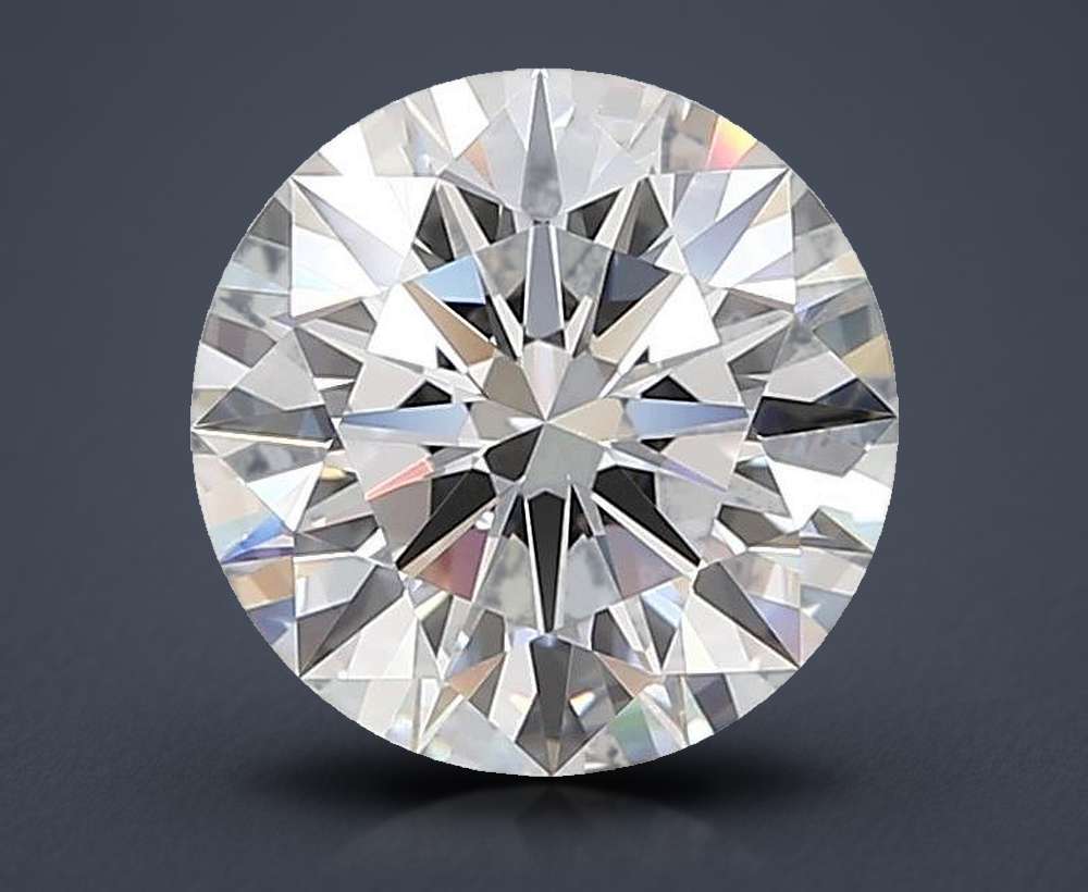 5.26ct D FL Rare Carat Ideal Cut Round Lab Grown Diamond