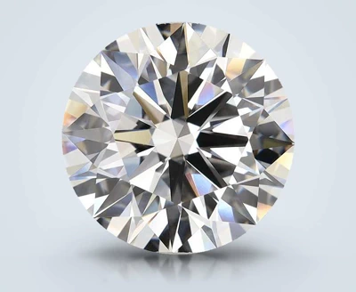 7.03ct D VVS2 Rare Carat Ideal Cut Round Lab Grown Diamond