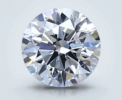 0.43ct E VVS2 Rare Carat Ideal Cut Round Diamond