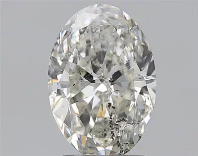 1.79ct I SI2 Rare Carat Ideal Cut Oval Diamond