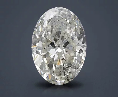1.79ct I SI2 Rare Carat Ideal Cut Oval Diamond