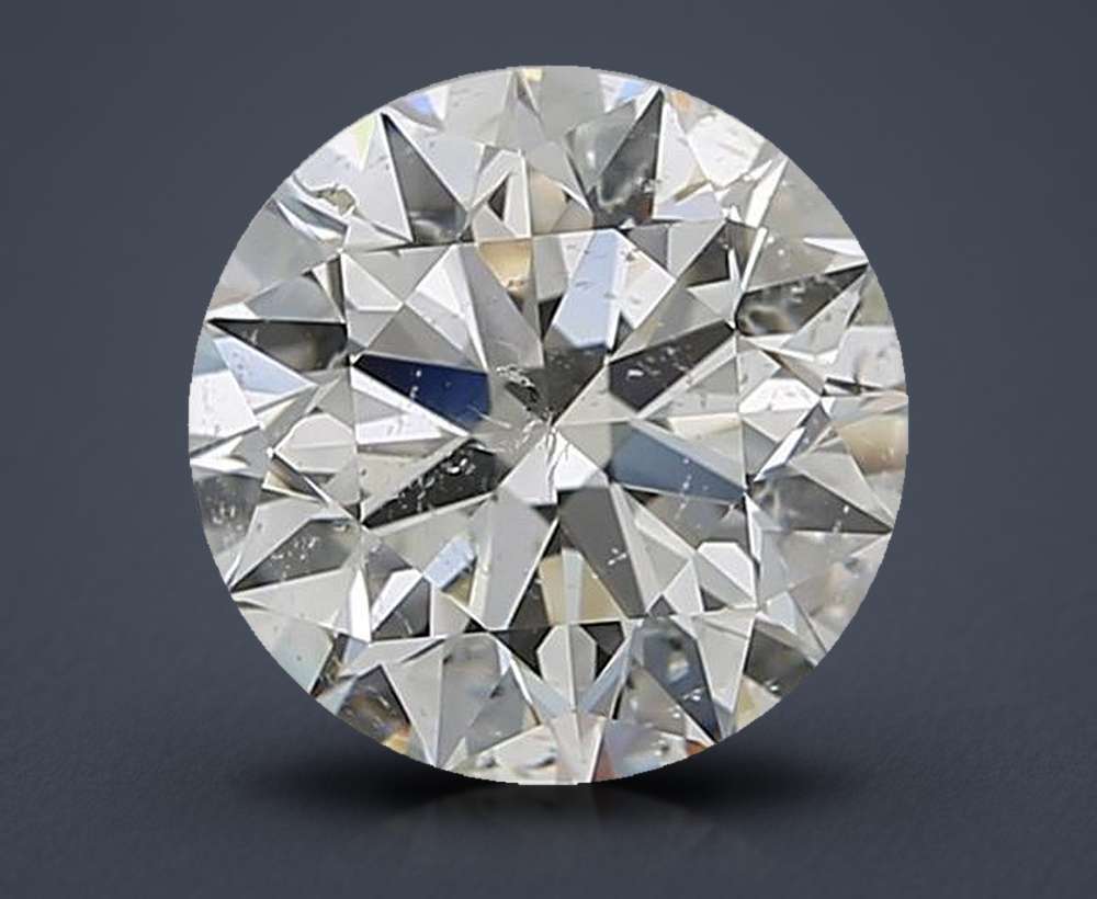 3.01ct I SI2 Excellent Cut Round Diamond