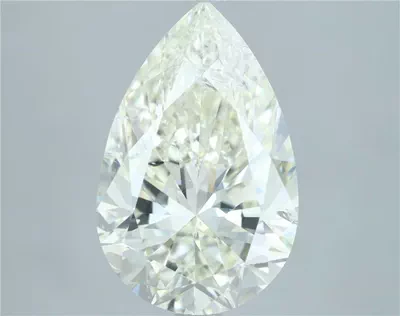 3.51ct I SI2 Rare Carat Ideal Cut Pear Diamond