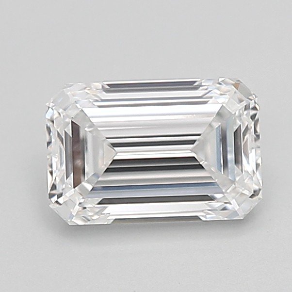 1.03ct D VVS1 Rare Carat Ideal Cut Emerald Lab Grown Diamond