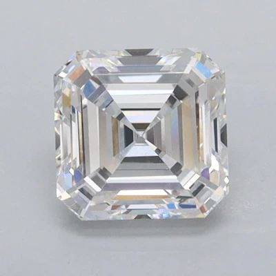 1.14ct D VVS2 Very Good Cut Asscher Lab Grown Diamond