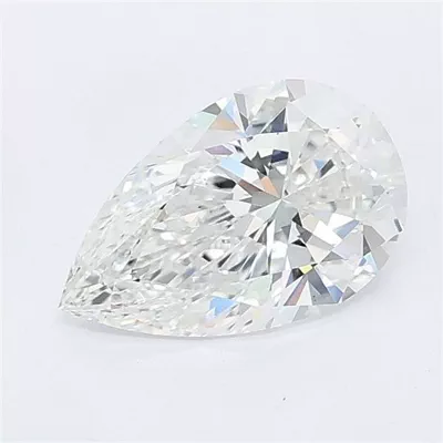 1.06ct E VS1 Rare Carat Ideal Cut Pear Lab Grown Diamond