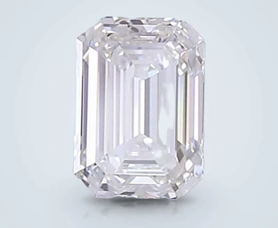 1.11ct E VS1 Rare Carat Ideal Cut Emerald Lab Grown Diamond