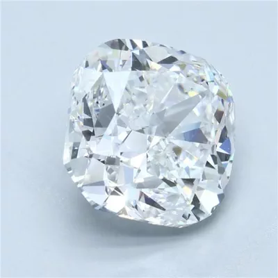 5.19ct D VS2 Rare Carat Ideal Cut Cushion Diamond