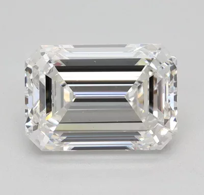 1.59ct G VS1 Rare Carat Ideal Cut Emerald Lab Grown Diamond