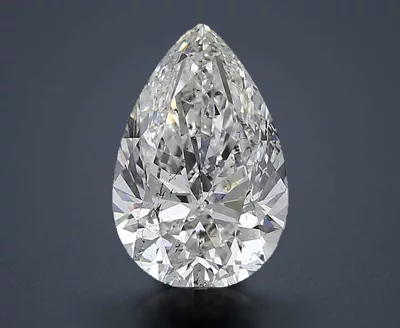 3.51ct F SI2 Rare Carat Ideal Cut Pear Diamond