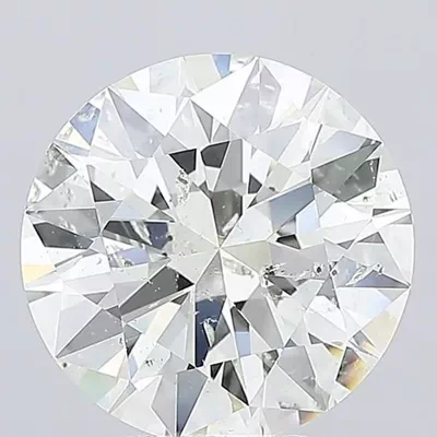 7.03ct I SI2 Excellent Cut Round Diamond