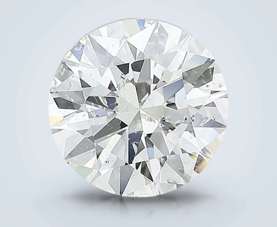 7.03ct I SI2 Excellent Cut Round Diamond