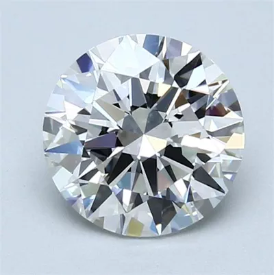 1.62ct F IF Rare Carat Ideal Cut Round Diamond