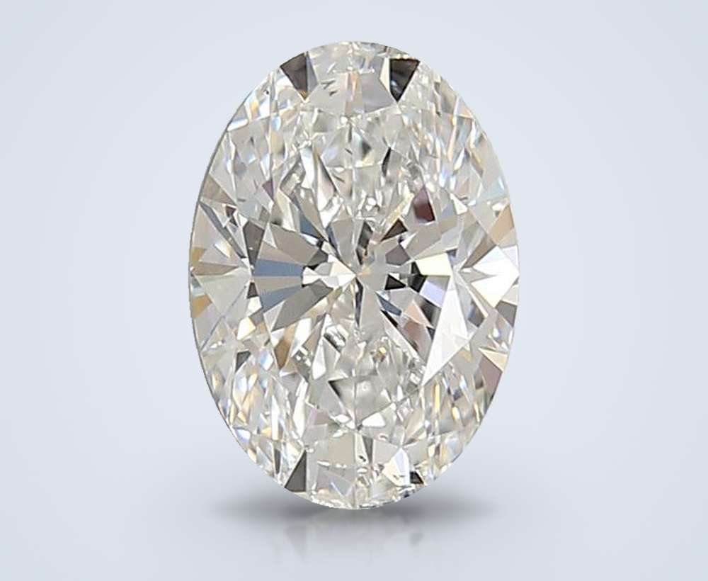 1.60ct D VS1 Rare Carat Ideal Cut Oval Lab Grown Diamond