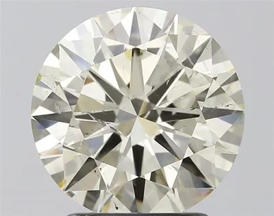 2.10ct K SI1 Rare Carat Ideal Cut Round Diamond