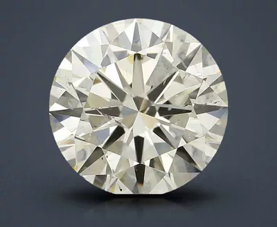 2.10ct K SI1 Rare Carat Ideal Cut Round Diamond