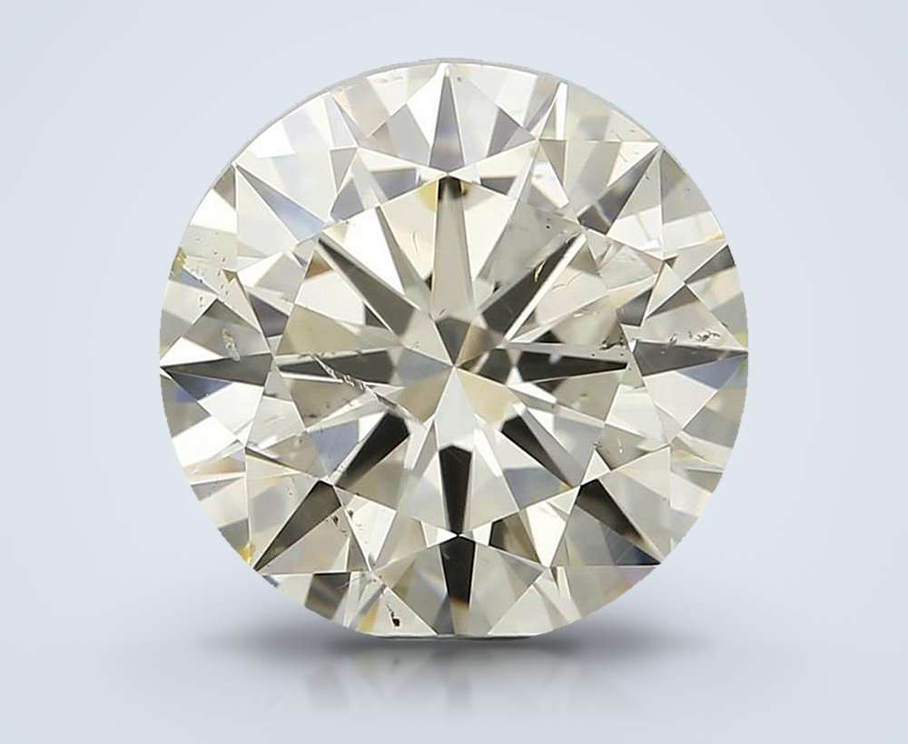 2.10ct K SI1 Rare Carat Ideal Cut Round Diamond