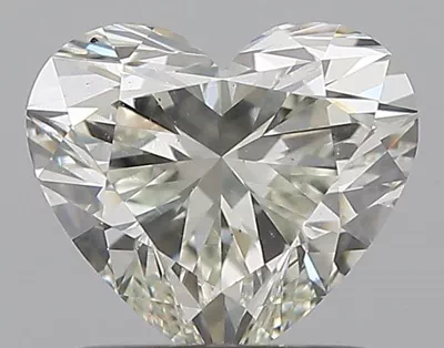 1.05ct K SI1 Rare Carat Ideal Cut Heart Diamond