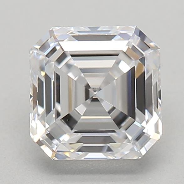 0.67ct D VVS2 Rare Carat Ideal Cut Asscher Lab Grown Diamond