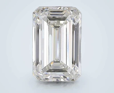 16.53ct H VS1 Rare Carat Ideal Cut Emerald Lab Grown Diamond