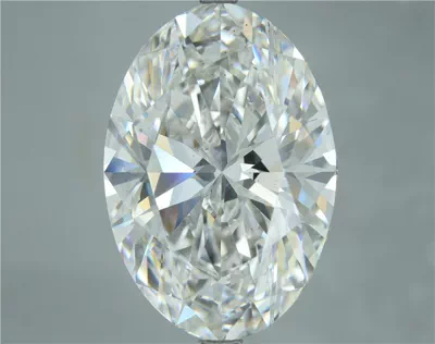 10.01ct F VS2 Rare Carat Ideal Cut Oval Lab Grown Diamond