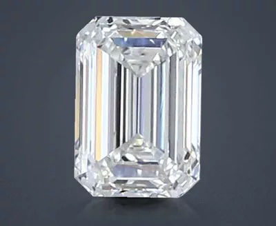 0.51ct J VVS2 Rare Carat Ideal Cut Emerald Diamond