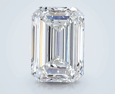 0.51ct J VVS2 Rare Carat Ideal Cut Emerald Diamond