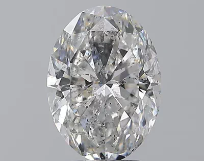 4.01ct F SI2 Very Good Cut Oval Diamond