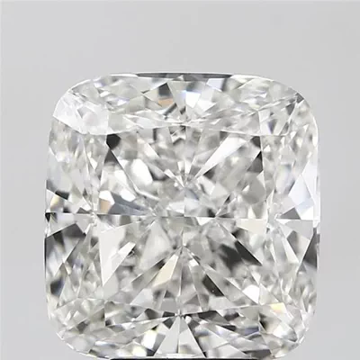 7.73ct F VVS2 Rare Carat Ideal Cut Cushion Lab Grown Diamond