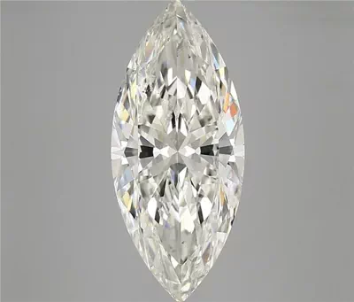4.03ct J SI1 Rare Carat Ideal Cut Marquise Diamond