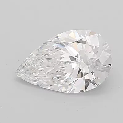 3.05ct E VS1 Rare Carat Ideal Cut Pear Lab Grown Diamond