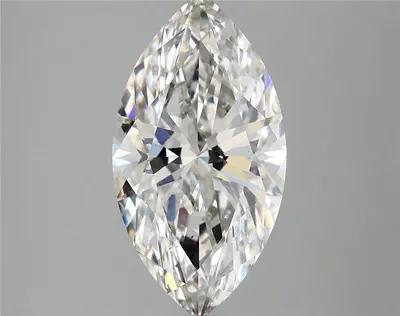 2.26ct F VS2 Rare Carat Ideal Cut Marquise Lab Grown Diamond