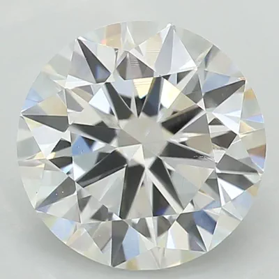 1.09ct D VVS2 Very Good Cut Round Lab Grown Diamond