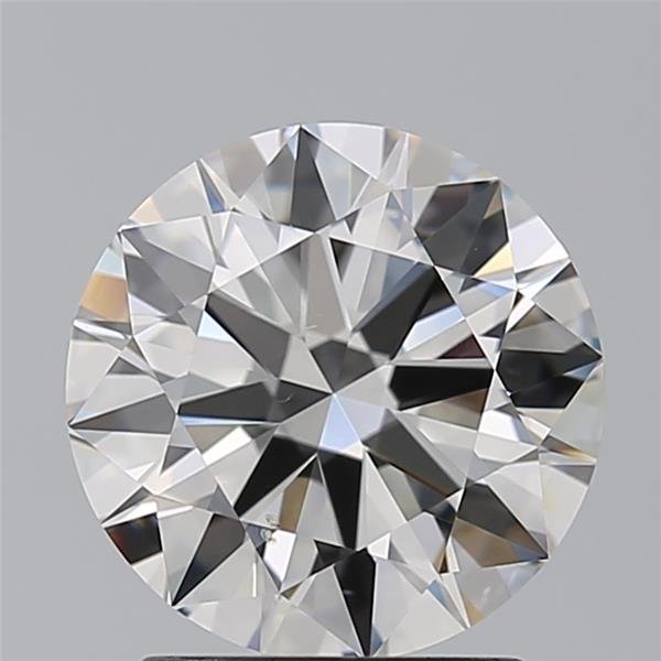 2.19ct I SI1 Rare Carat Ideal Cut Round Diamond