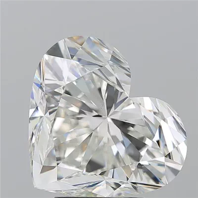 5.01ct I VS2 Rare Carat Ideal Cut Heart Diamond