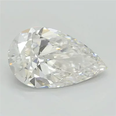 2.29ct E VS2 Rare Carat Ideal Cut Pear Lab Grown Diamond