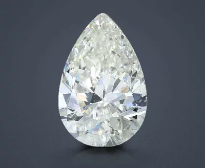 8.02ct K SI2 Very Good Cut Pear Diamond