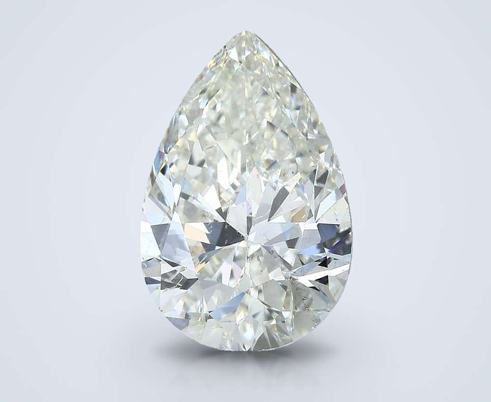 8.02ct K SI2 Very Good Cut Pear Diamond