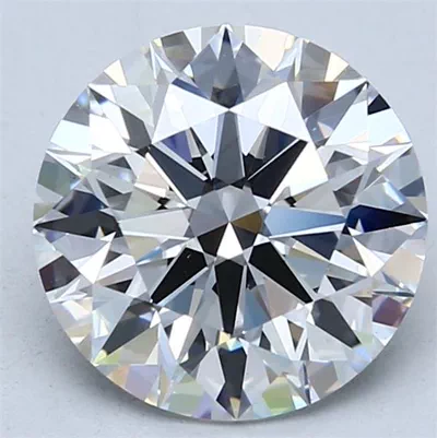 3.02ct D VS1 Rare Carat Ideal Cut Round Lab Grown Diamond