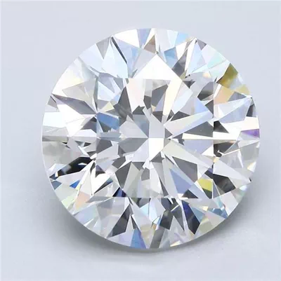 7.01ct G VS1 Rare Carat Ideal Cut Round Diamond