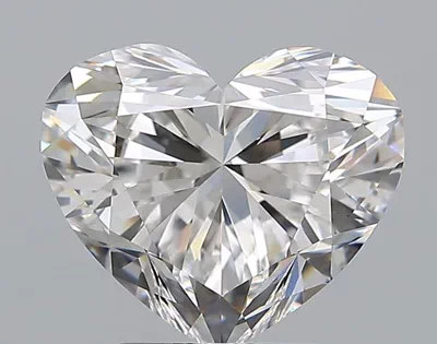 3.20ct E VVS1 Rare Carat Ideal Cut Heart Diamond