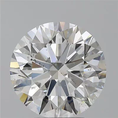 4.71ct E SI2 Rare Carat Ideal Cut Round Diamond