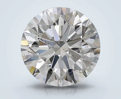 4.71ct E SI2 Rare Carat Ideal Cut Round Diamond