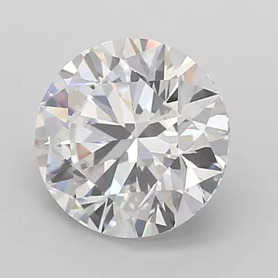 2.00ct D VS2 Rare Carat Ideal Cut Round Lab Grown Diamond