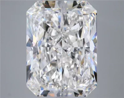 15.09ct F VS1 Rare Carat Ideal Cut Radiant Lab Grown Diamond