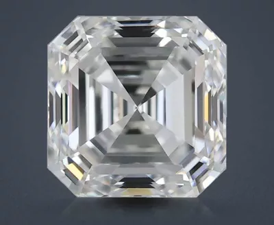 0.70ct I VVS1 Rare Carat Ideal Cut Asscher Diamond