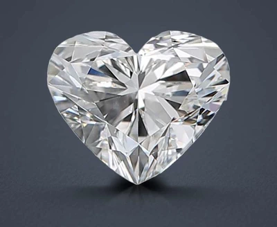 0.71ct G VS1 Rare Carat Ideal Cut Heart Diamond