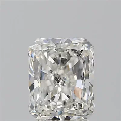 2.51ct H SI2 Rare Carat Ideal Cut Radiant Diamond