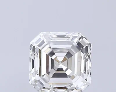 2.02ct F VS1 Excellent Cut Asscher Lab Grown Diamond